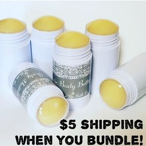 2 pack Organic Body/Heel Butter Stick